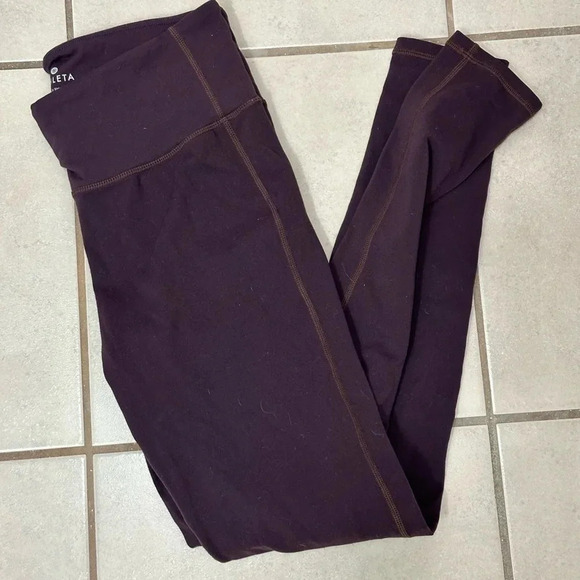 Athleta‎ Purple Women’s Athletic Leggings Size M - Picture 9 of 9